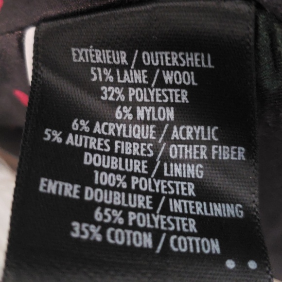 Beautiful Tulip Front Cream Color Hooded Pea Coat - Picture 8 of 8